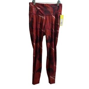 All In Motion Cranberry Canyon Red High Rise Leggings